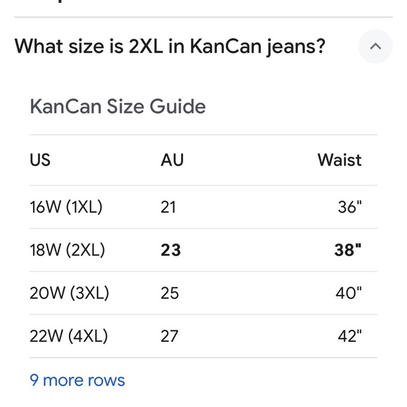 NWT Kancan jeans size 2X - Picture 5 of 5